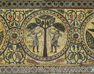 Due cacciatori con archi (dettaglio) da Unbekannt Unbekannt