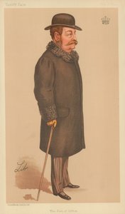 Il conte di Sefton, 3 maggio 1894, caricatura di Vanity Fair da Liborio Prosperi