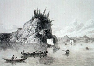 Spedizione che attraversa il Lago Prosperous, 30 maggio da Lieutenant (after) Hood