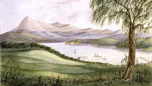 Twofold Bay, Nuovo Galles del Sud, c.1860 da Lieutenant George Austin Woods