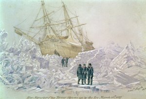 Incidente durante un viaggio commerciale: HMS Terror sollevata dal ghiaccio, 15 marzo 1837