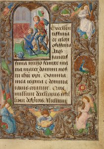 Carlo il Temerario Presentato da San Giorgio da Lieven van Lathem
