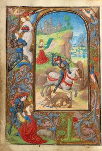 San Giorgio e il drago da Lieven van Lathem