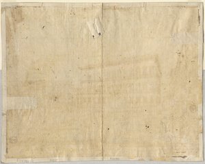 Cartouche verso, 1664 da Lievin Cruyl