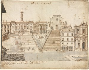 Diciotto Vedute di Roma: Il Campidoglio