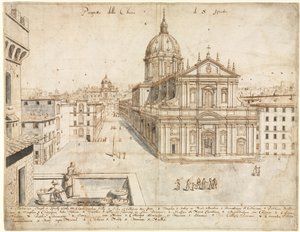 Diciotto Vedute di Roma: La Chiesa di Sant