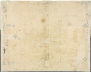Schizzi di Finestre e Pilastri del Piano Attico del Collegio di Propaganda Fide (verso)