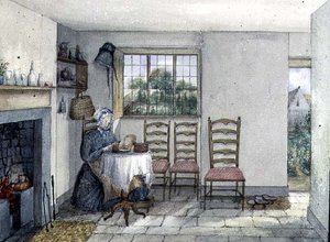 Il cottage della signora Hancock, una delle case di carità ad Anyhoe da Lili Cartwright