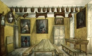 La sala dei servi ad Aynhoe