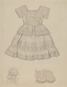 Vestito per bambino, 1935-1942 da Lillian Causey
