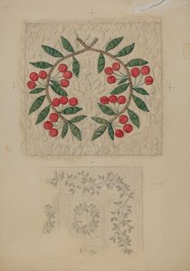 Trapunta, applique da Lillian Causey