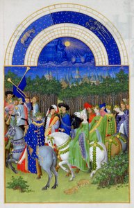 Maggio Les Très Riches Heures du duc de Berry, 1412-1416