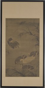 Oche che nuotano da Lin Liang