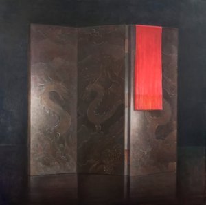 Schermo del Drago, 2012 (acrilico su tela)