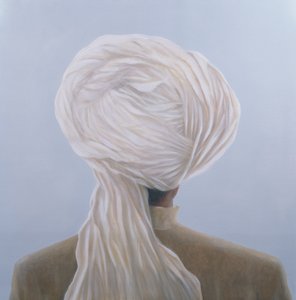 Turbante bianco