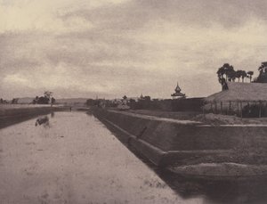 Amerapoora: Fossato meridionale del muro della città da Linnaeus Tripe