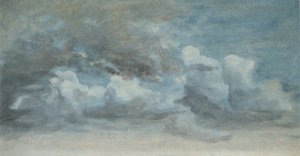 Studio di Nuvole, c.1849-55 da Lionel Constable