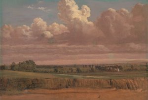 Paesaggio con campo di grano da Lionel Constable