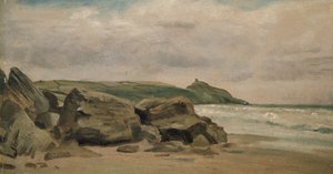 Vista verso Rame Head, Cornovaglia, XIX secolo