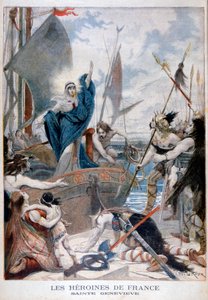 Santa Genoveffa, eroina di Francia da Lionel Noel Royer