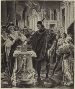 La scelta di Bassanio da Lionel Royer
