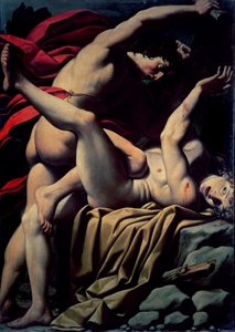La morte di Abele da Lionello Spada