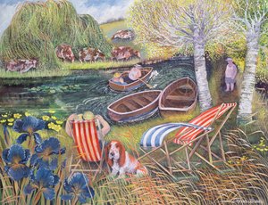 Fiume ventoso, 1995 da Lisa Graa Jensen