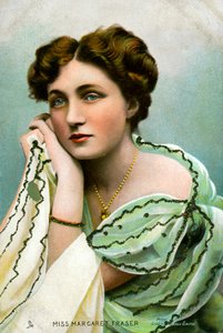 Margaret Fraser, attrice, 1906 da Lizzie Caswall Smith