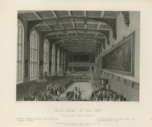 Consegna delle orazioni annuali nella Grande Sala da Llewellyn Jewitt