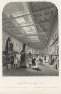 Sala Elgin al British Museum da Llewellyn Jewitt