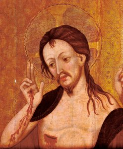 Resurrezione (dettaglio), inizio XV secolo da Lluís Borrassà
