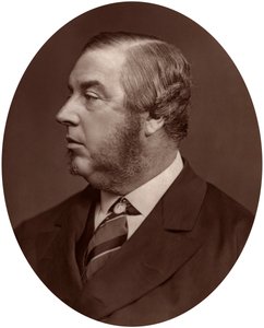 George Sclater-Booth MP, Presidente del Consiglio del Governo Locale, 1878 da Lock and Whitfield
