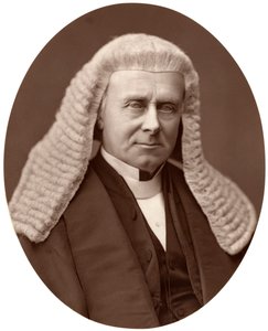 Onorevole Henry Bouverie Brand, MP, Speaker della Camera dei Comuni, 1876 da Lock and Whitfield