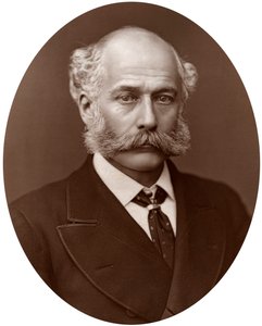 Sir Joseph Bazalgette, CB, ingegnere civile britannico, 1877 da Lock and Whitfield