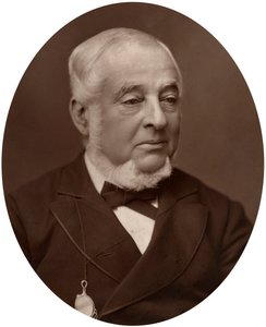 Warren de la Rue, astronomo e fisico britannico, 1882 da Lock and Whitfield