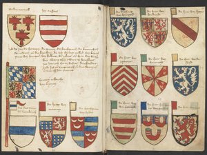 Wapenboek Beyeren (armoriale) da Lodewijk Elzevier I