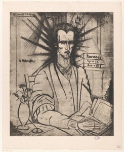 Filosofo da Lodewijk Schelfhout (signed by artist)
