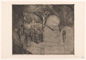 Golgota I da Lodewijk Schelfhout (signed by artist)