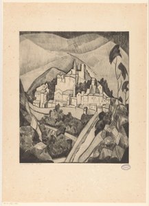 Les Angles I da Lodewijk Schelfhout (signed by artist)