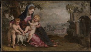 Maria con Gesù e Giovanni da Lodewijk Toeput