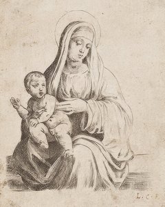 La bella, piccola Madonna di Giacomo Francia da Lodovico Carracci
