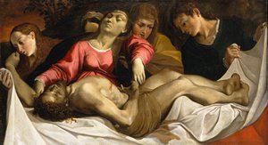 La lamentazione, ca. 1582 da Lodovico Carracci