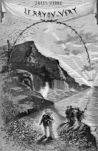 Frontespizio del romanzo di Jules Verne 