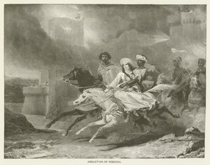 Rapimento di Rebecca da Léon Cogniet