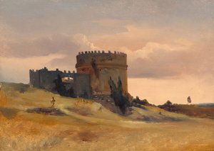 La tomba di Cecilia Metella, c. 1830