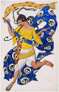 La farfalla (costume per Anna Pavlova) da Léon Nikolaievitch Bakst