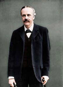 Arthur James Balfour, 1° conte di Balfour, statista e primo ministro britannico, 1912