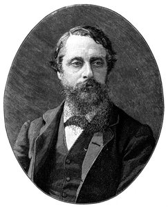 Lord Frederick Cavendish, politico liberale britannico del XIX secolo, 1900 da London Stereoscopic and Photographic Co