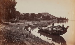 Barche ad Ava, Birmania da Lord Henry Rawlinson