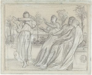 Studio per "Ragazza greca che danza"